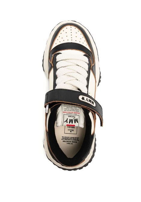 sneakers keith uomo nere e bianche in pelle MAISON MIHARA YASUHIRO | A13FW702BLACK